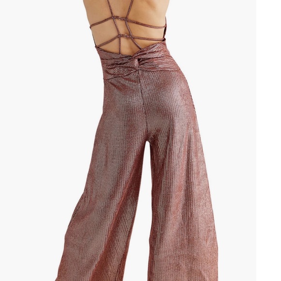 NWT: Free People Shimmer and Shine Jumpsuit - Picture 7 of 7